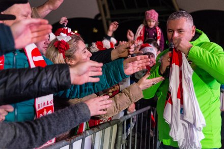 Strefa Kibica w wiślańskim amfiteatrze